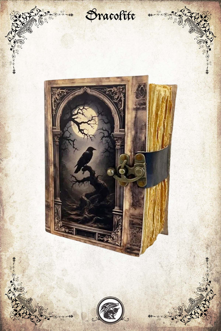 Journal en Cuir - Portail Corbeau
