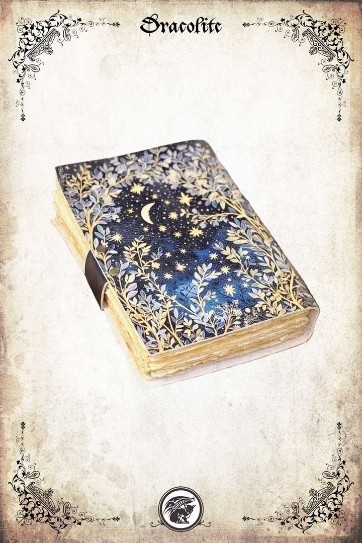 Journal en Cuir - Jardin de Nuit