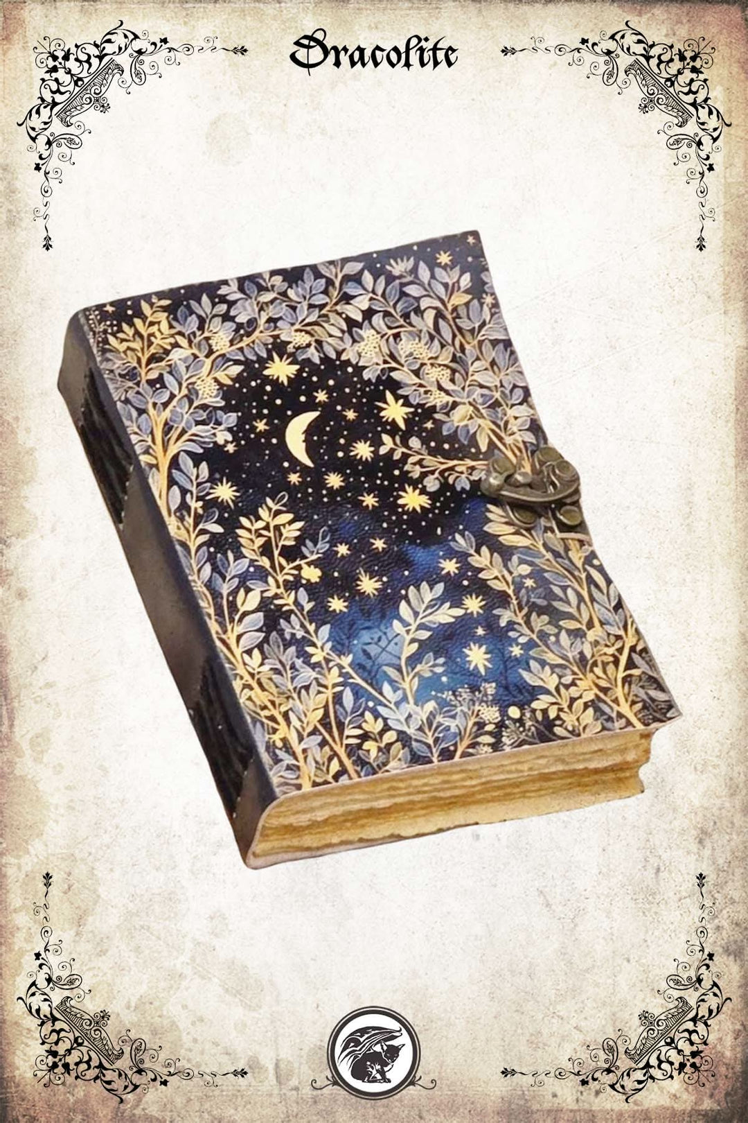 Journal en Cuir - Jardin de Nuit