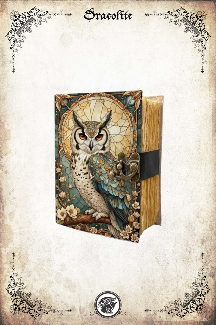 Journal en Cuir - Hibou