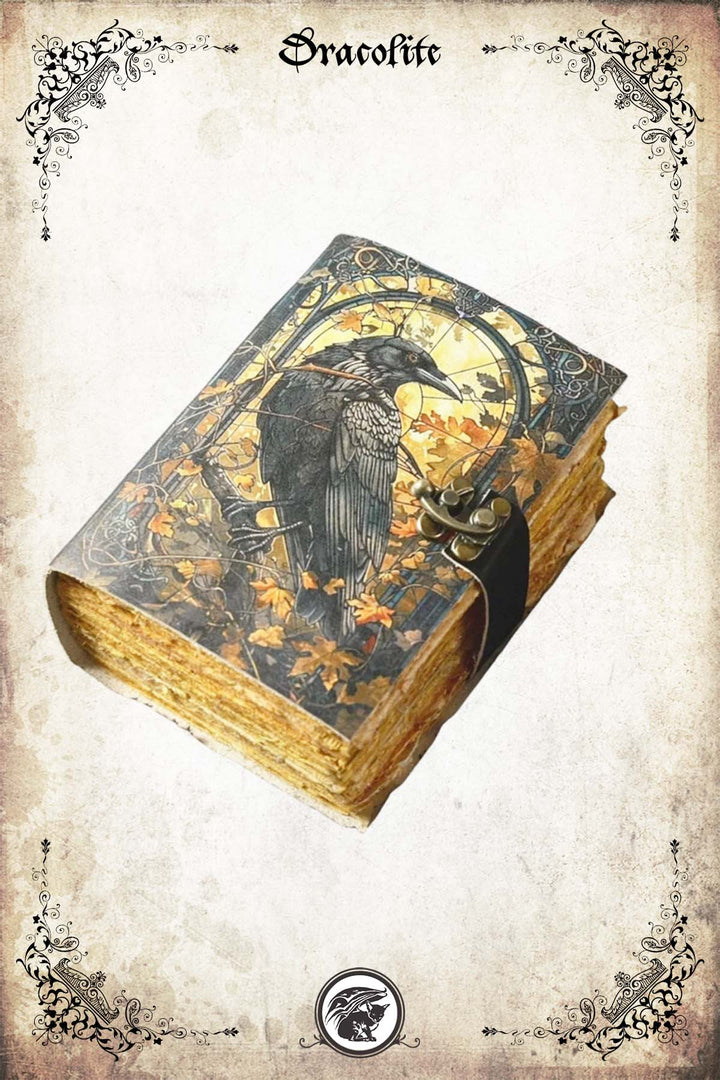 Journal en Cuir - Corbeau