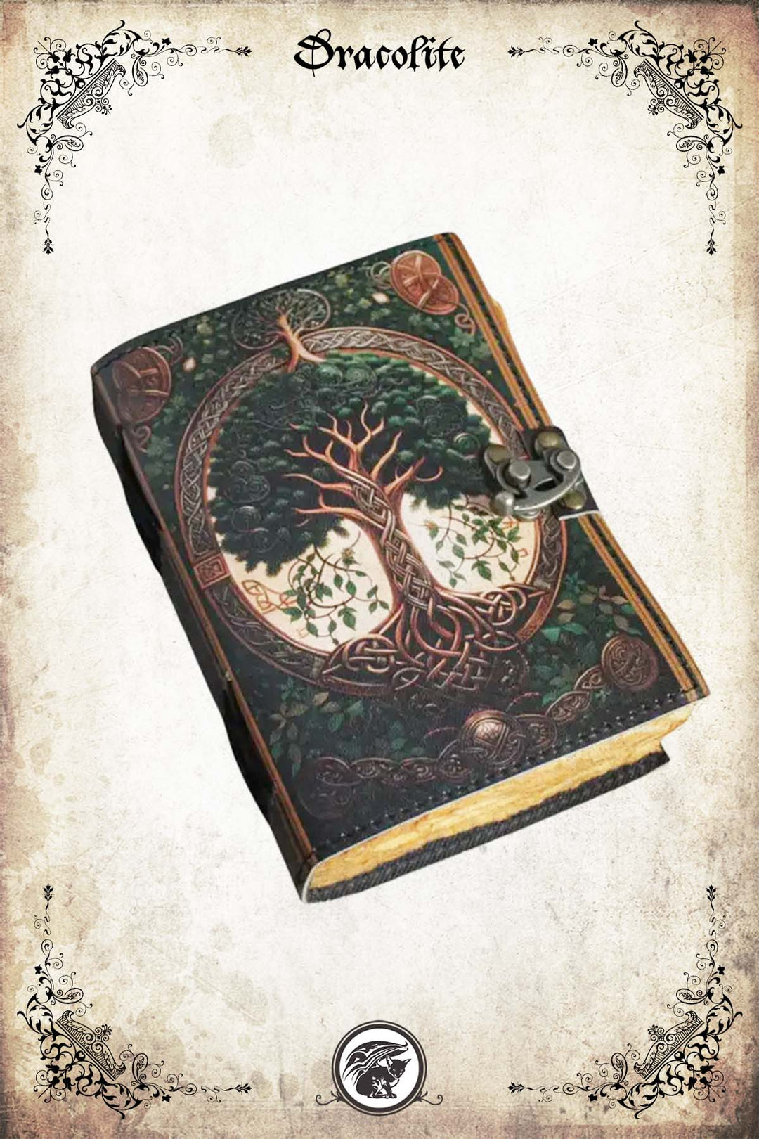 Journal en Cuir - Arbre Celtique