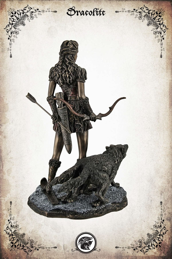 Déesse Nordique Skadi - Hiver, Chasse et Montagne