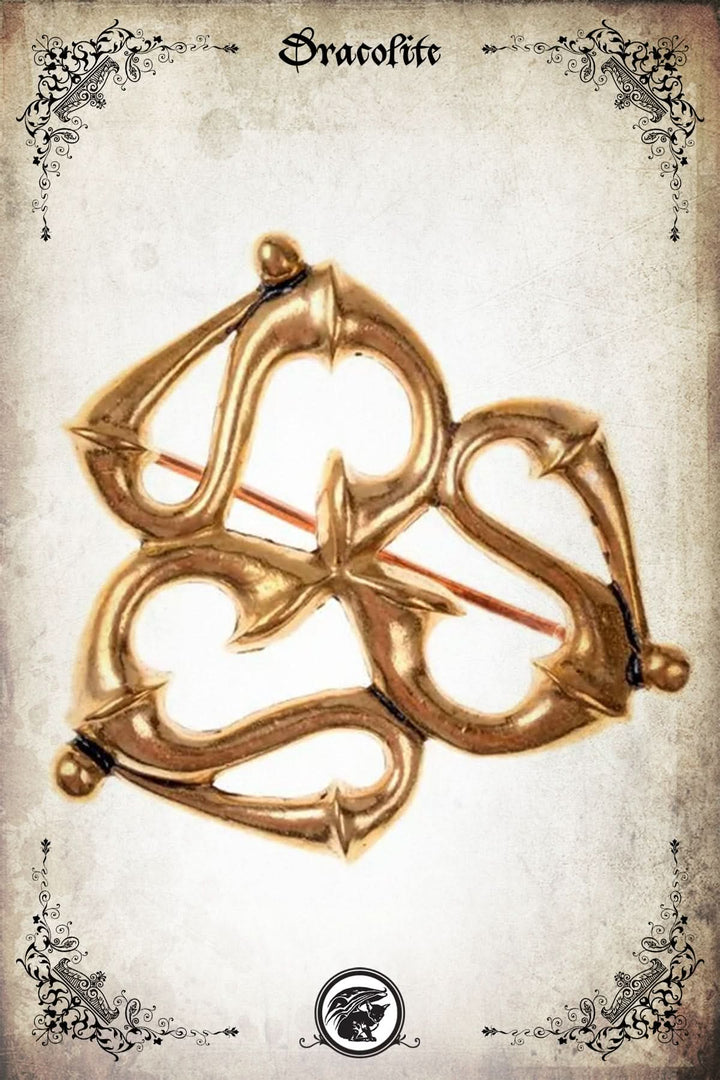 Roman Triquetra Brooch