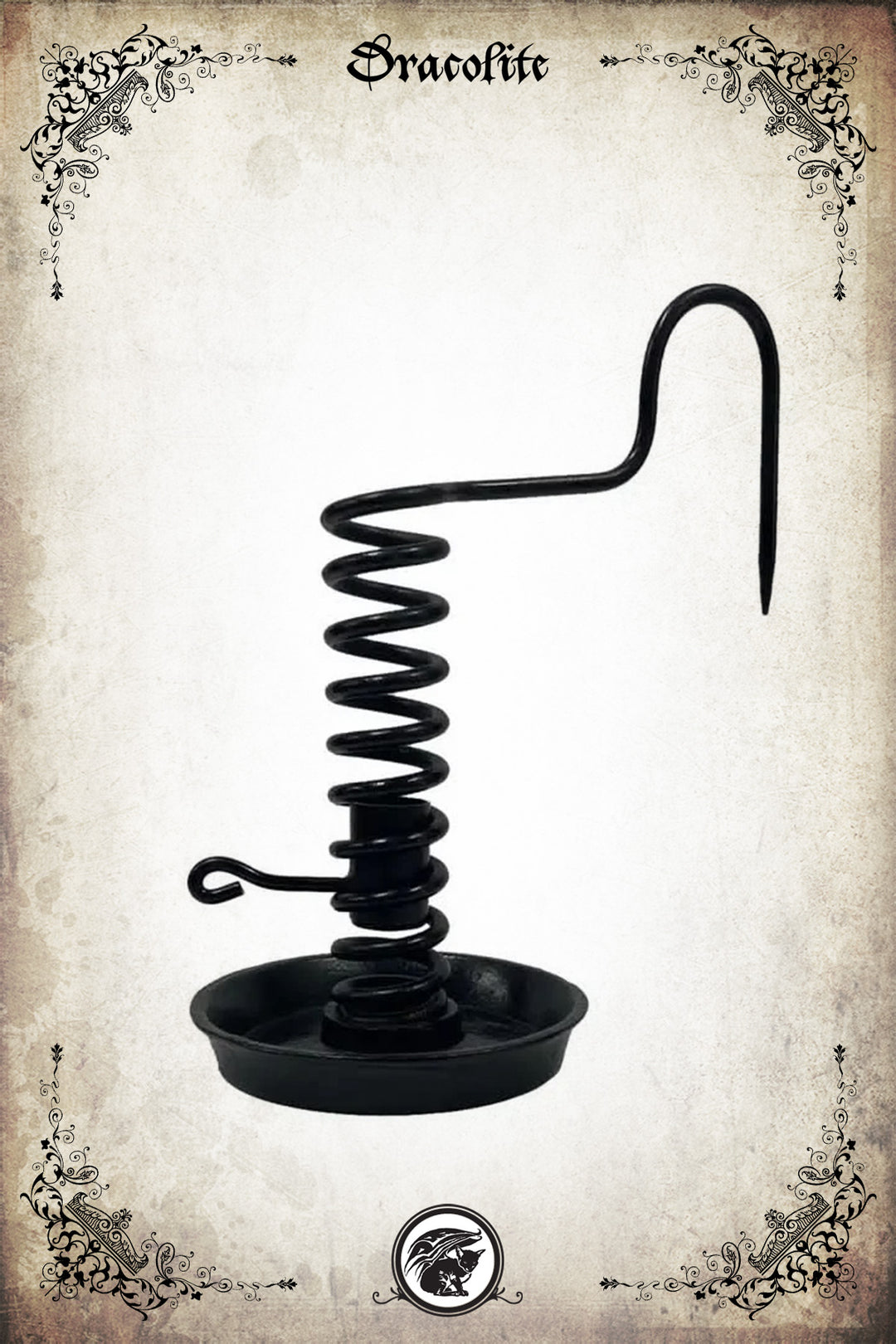 Chandelier Spiral en Fer