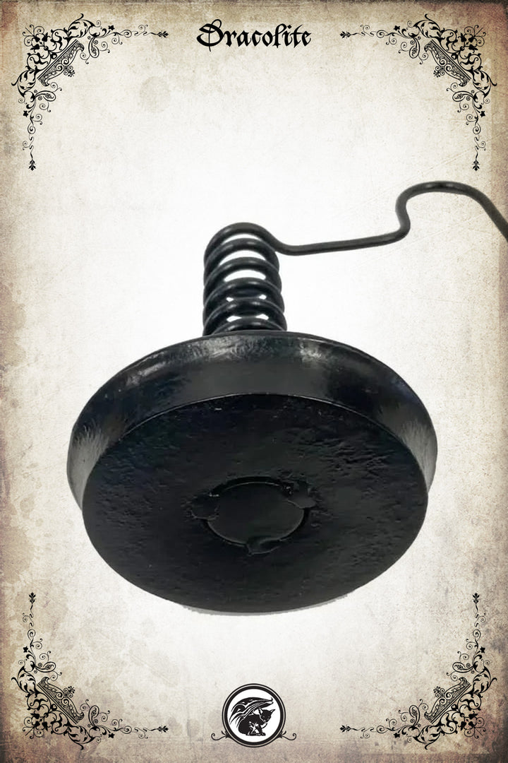 Chandelier Spiral en Fer