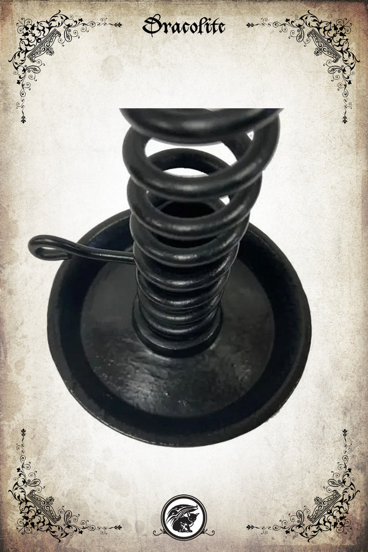 Chandelier Spiral en Fer