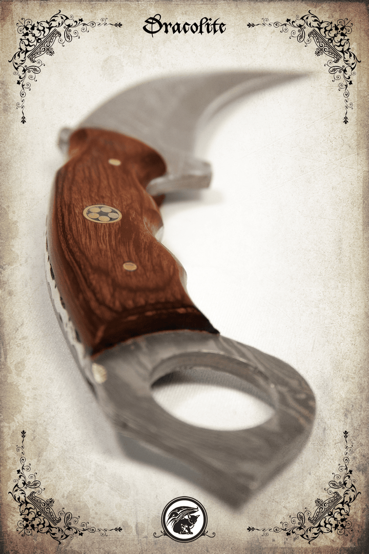 Couteau Karambit Double tranchant