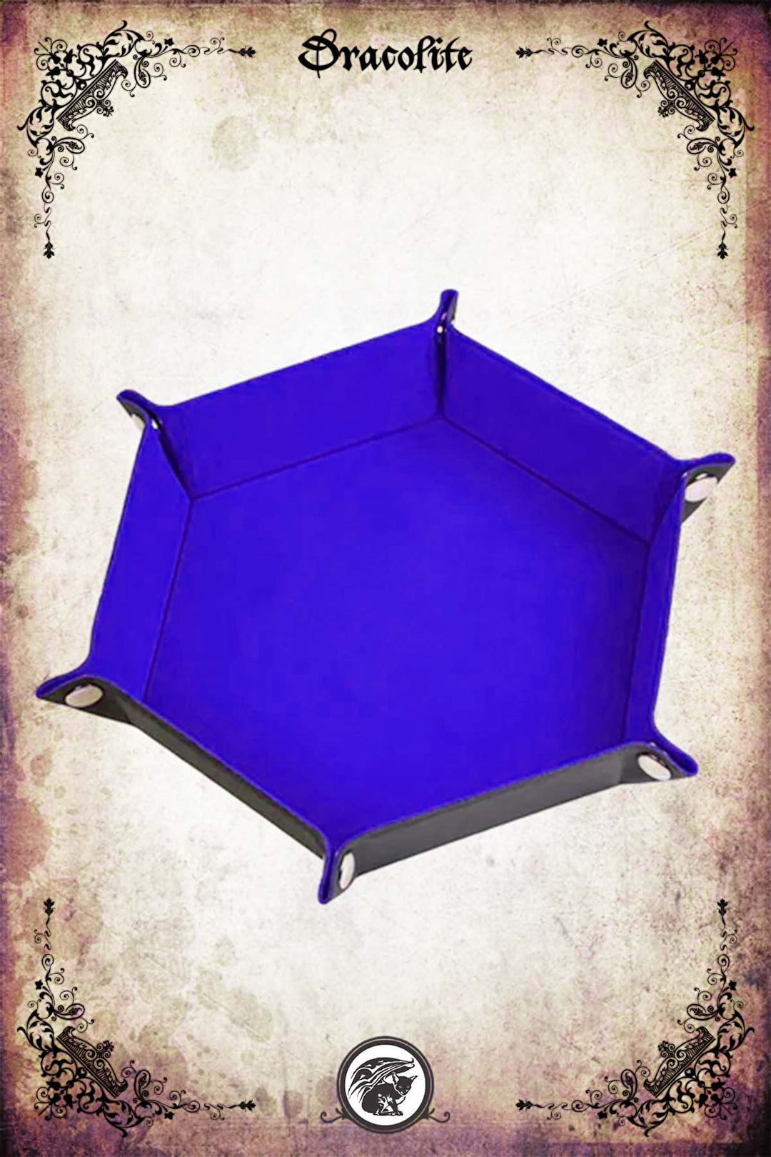 Hexagonal dice tray