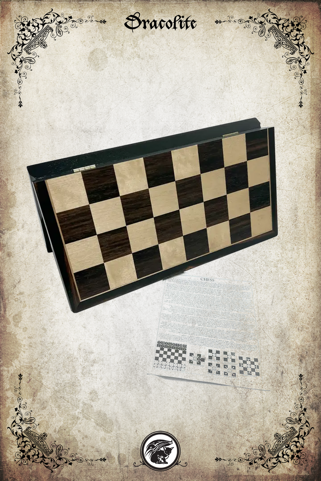 Wooden Chess Set (Foldable)