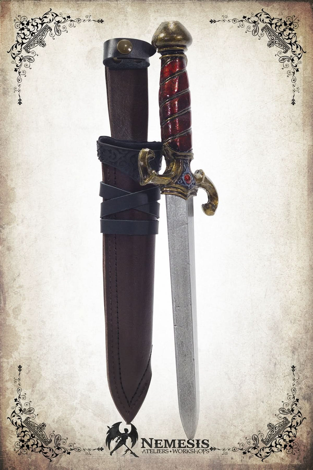 Athena Scabbard – Musketeer &amp; Noble Dagger