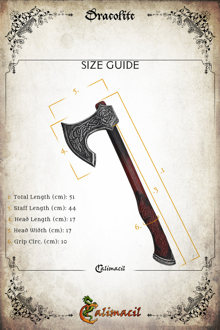 Hache de GN OdinAxe – Calimacil x Seyrawyn