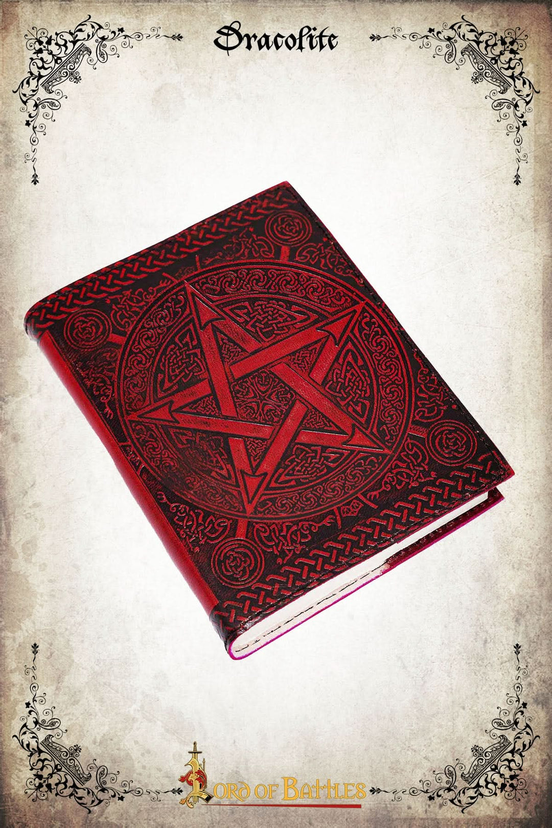 Journal pentacle rouge