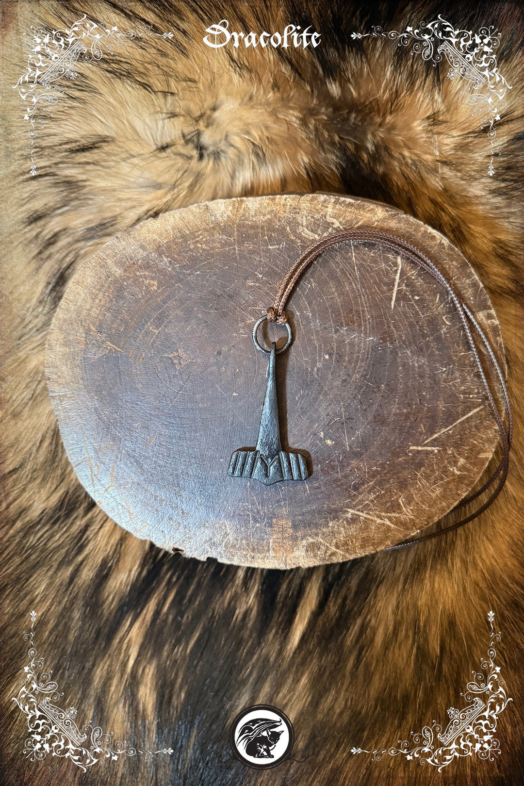 Pendentif Mjolnir Forgé