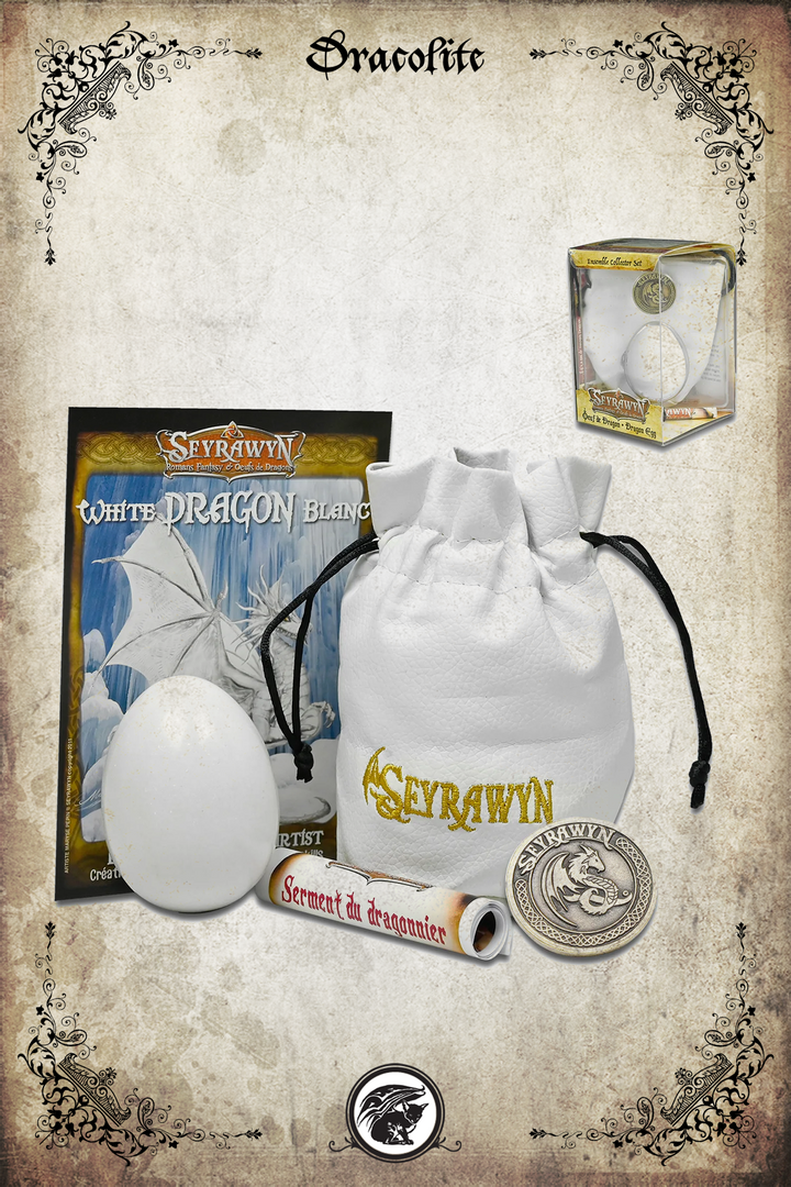 Dragon Egg and Pouch Set + Collectible Coin