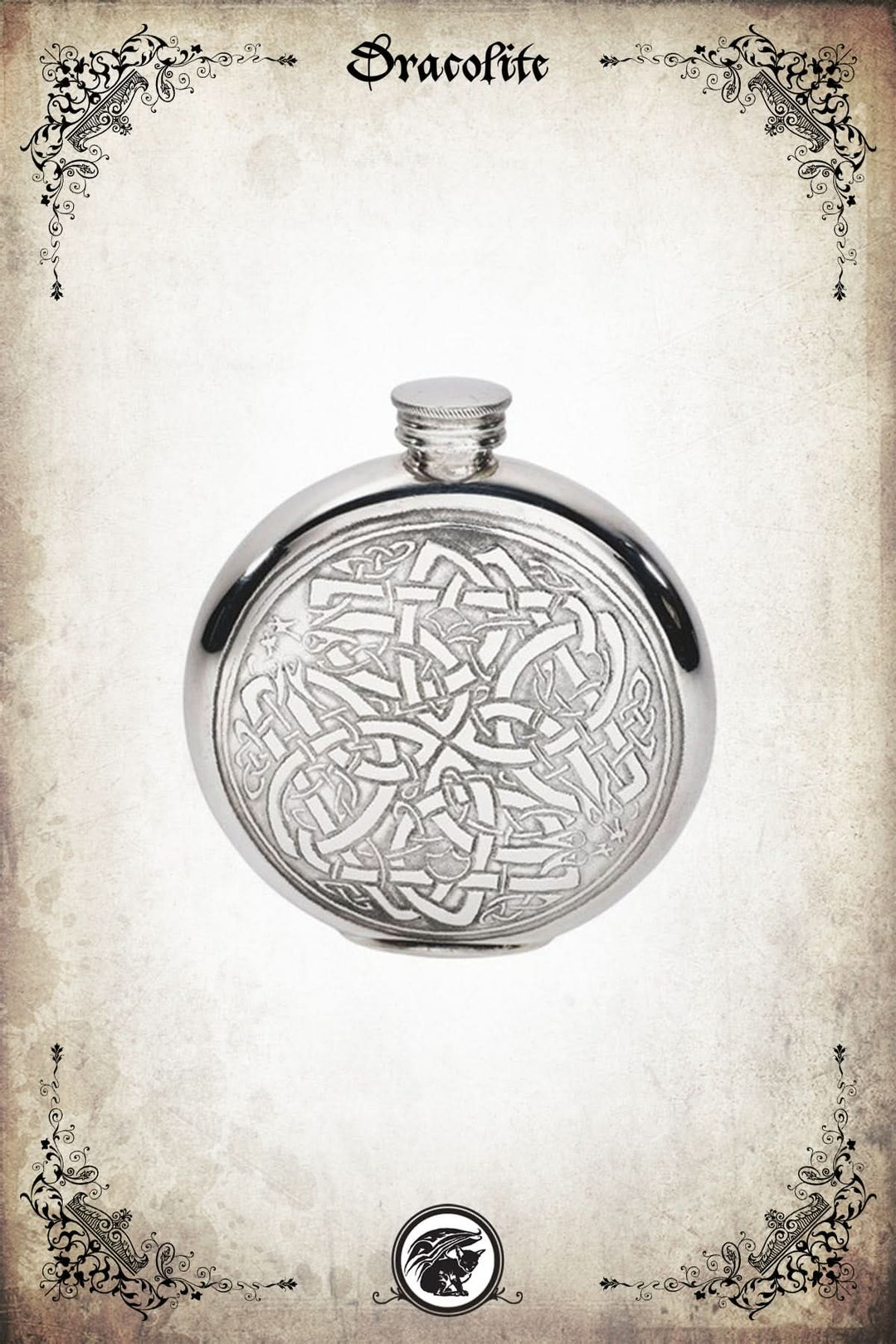 Celtic Round Flask