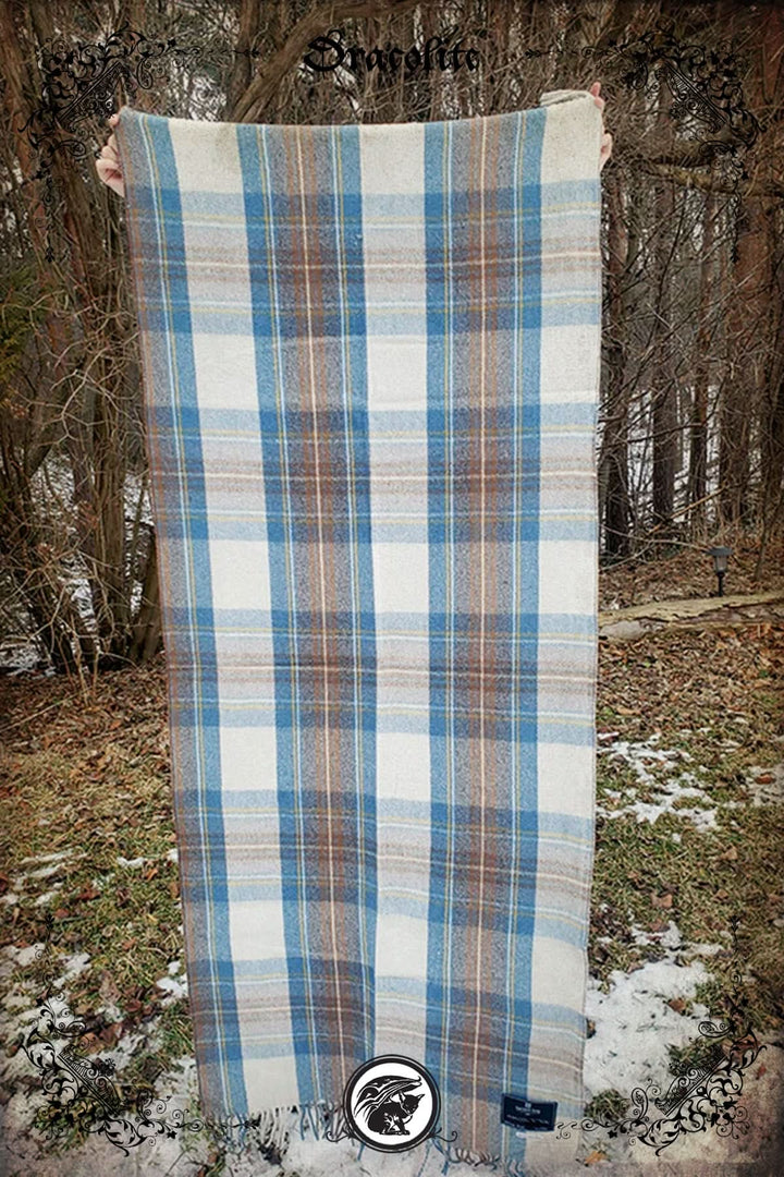 Merino wool tartan